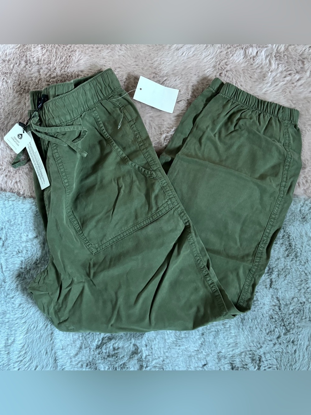 Sanctuary green utility cargo pants